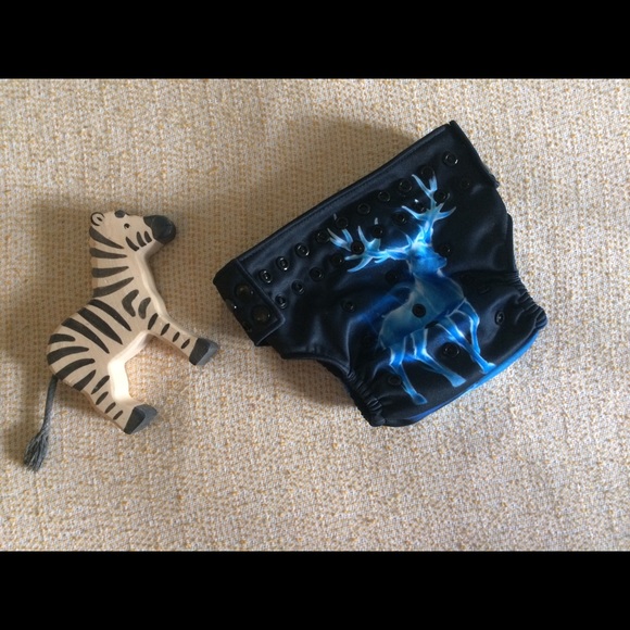 New without tags Diaper cover, blue Deer - Picture 6 of 9